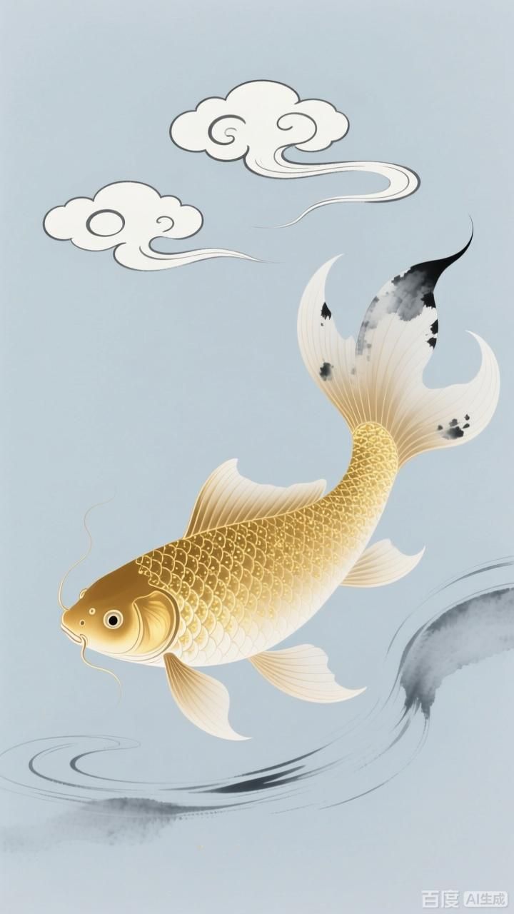 如何制作一張簡約國風金龍魚壁紙，制作一張簡約國風金龍魚壁紙需要遵循以下步驟以下步驟