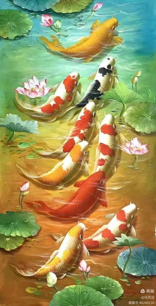 請提供十大風水魚的詳細圖片，十大風水魚中哪種最招財