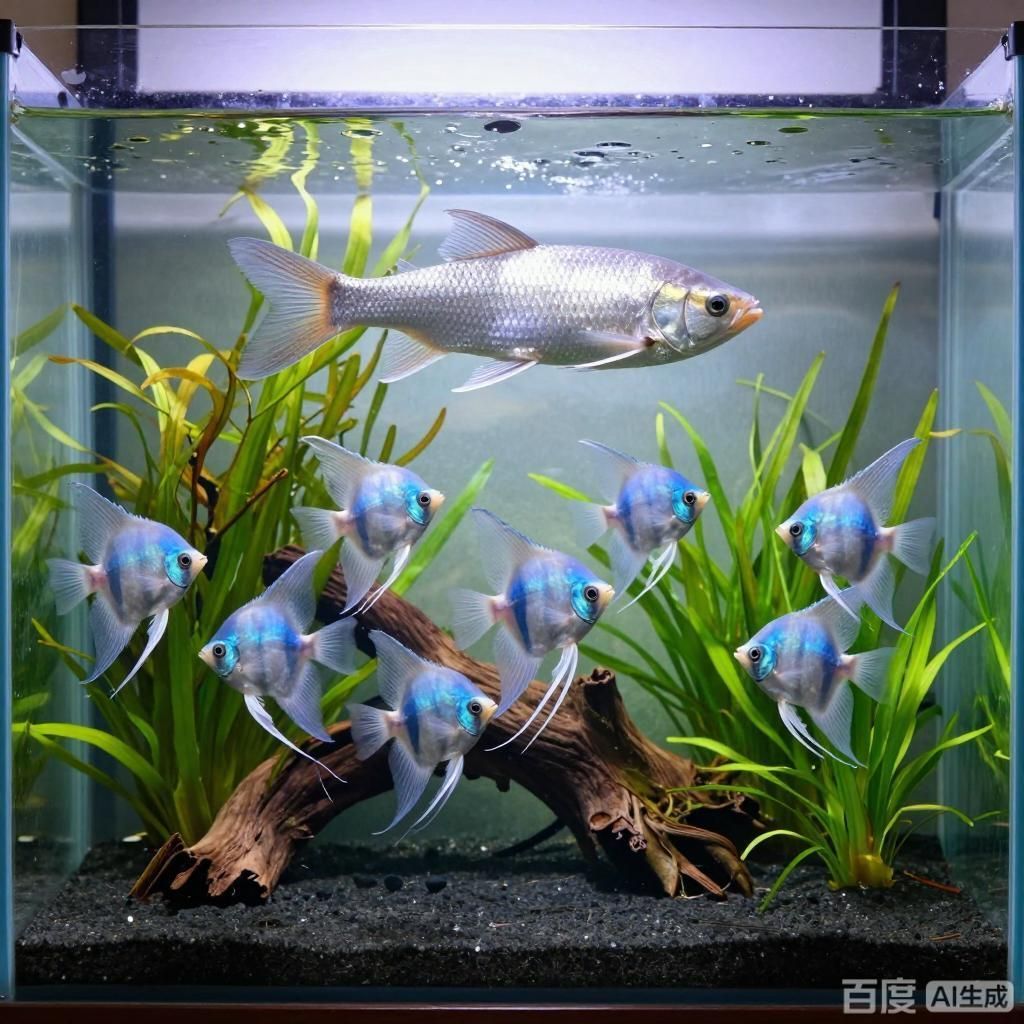 大田龍魚和神仙魚混養的案例，大田龍魚和神仙魚混養有哪些成功案例大田龍魚和神仙魚混養案例