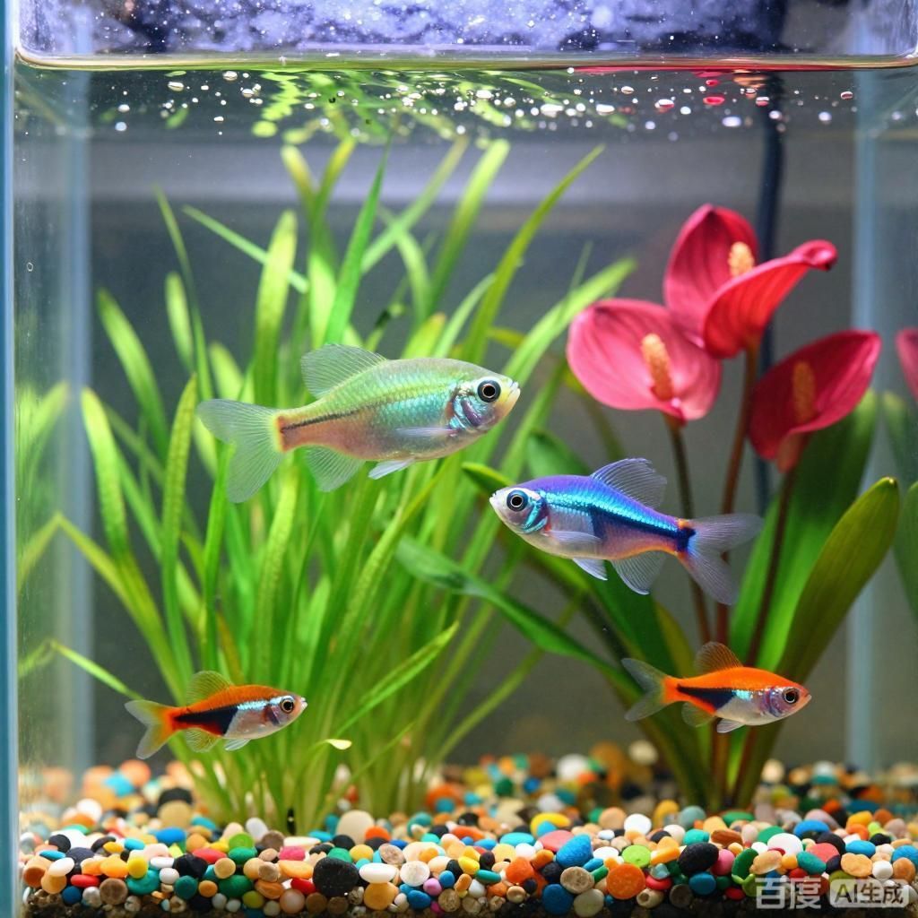 給我推薦一些適合與馬卡龍魚混養的魚類，推薦一些適合與馬卡龍魚混養的魚類