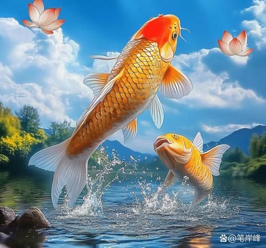 給我推薦一些招財龍魚的微信頭像圖片，微信頭像招財龍魚頭像
