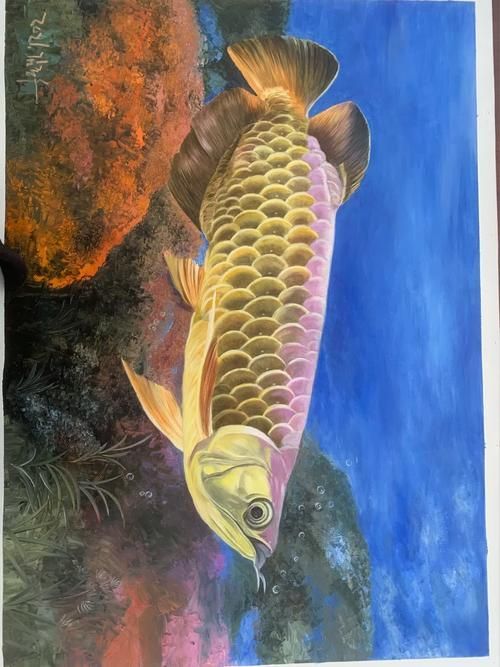 有哪些著名的油畫金龍魚作品，著名油畫金龍魚作品