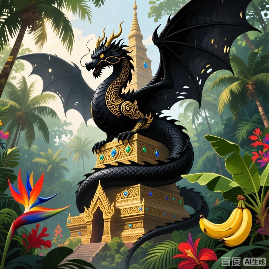 黑龍?jiān)诓煌貐^(qū)的傳說(shuō)，中國(guó)神話傳說(shuō)中的神秘生物黑龍?jiān)谥惺絺髡f(shuō)中的形象