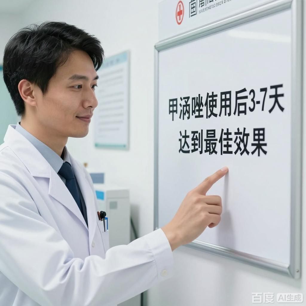 甲硝唑使用后多久見(jiàn)效，甲硝唑使用后多久見(jiàn)效，4張圖均為甲硝唑用藥科普類插畫(huà)