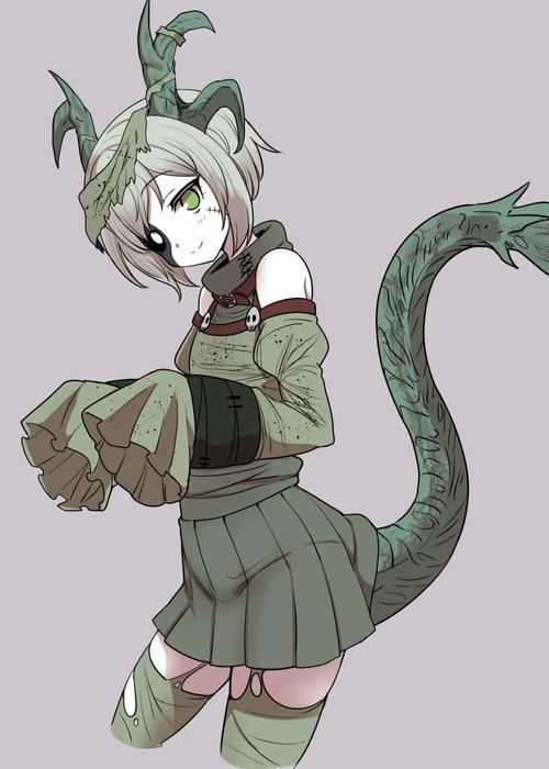 有哪些龍娘肚子膨脹的圖片，祥龍魚場的龍娘肚子膨脹之謎