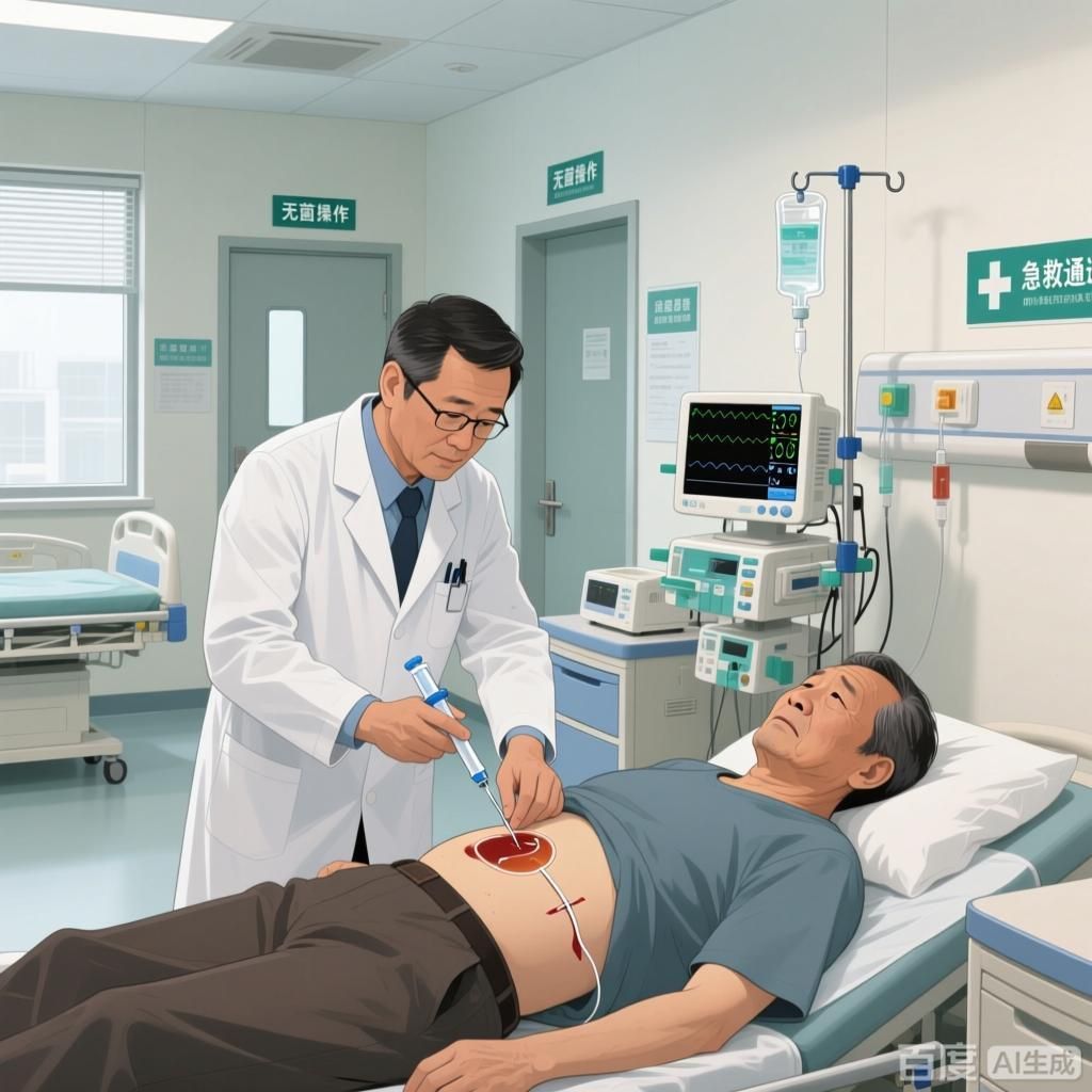 哪種治療方法對(duì)腹水最有效，四張醫(yī)學(xué)科普類插畫