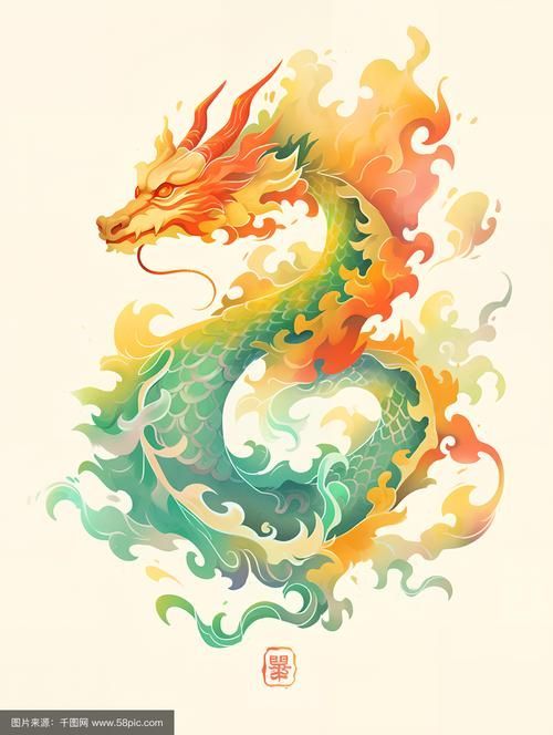 紅龍在藝術中的表現，紅龍在藝術中的應用