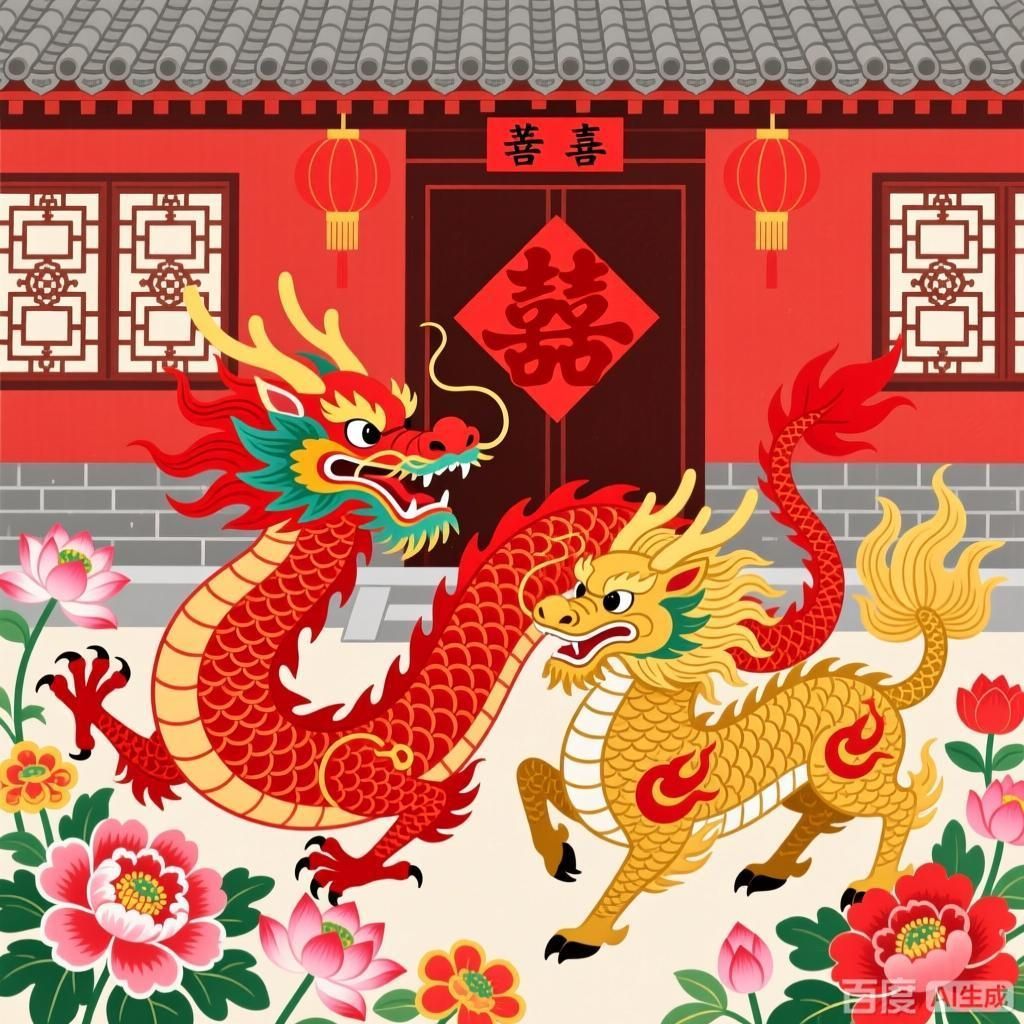 詳細解釋紅龍在中華文化中的象征意義，紅龍在中華文化中具有豐富的象征意義，紅龍在中華文化中的象征意義