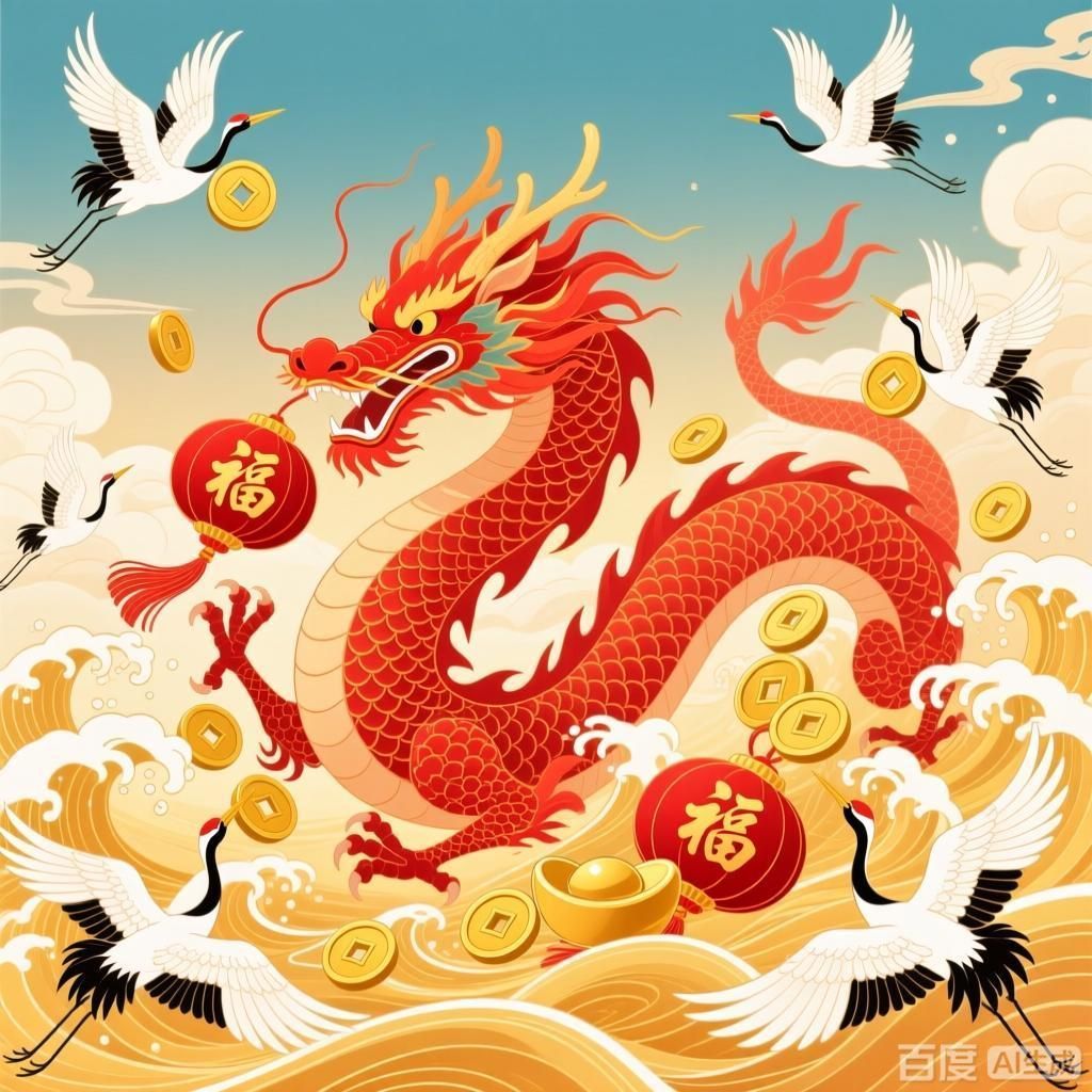 詳細解釋紅龍在中華文化中的象征意義，紅龍在中華文化中具有豐富的象征意義，紅龍在中華文化中的象征意義
