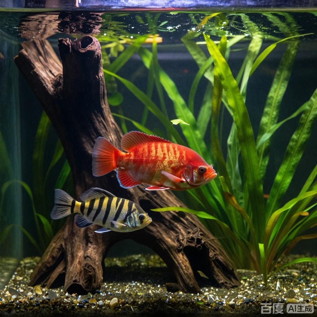 哪種配魚與紅龍最具有互動性，哪種配魚與紅龍最具有互動性時