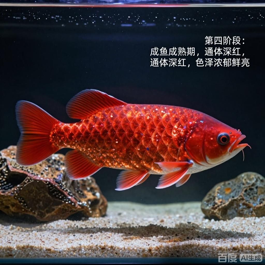 大湖紅龍魚發色過程是怎樣的，大湖紅龍魚發色過程