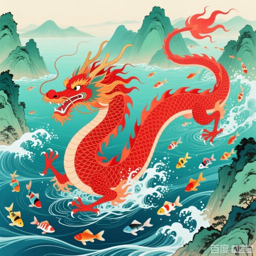 紅龍形象文化意義，紅龍在哪些文化中都有象征意義