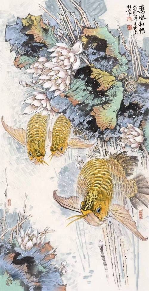 能否提供更多龍魚浮頭藝術作品，能否提供更多龍魚浮頭藝術作品,