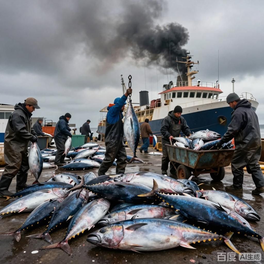 藍鰭金槍魚為何會瀕臨枯竭，藍鰭金槍魚瀕臨枯竭4張圖圍繞藍鰭金槍魚瀕臨枯竭