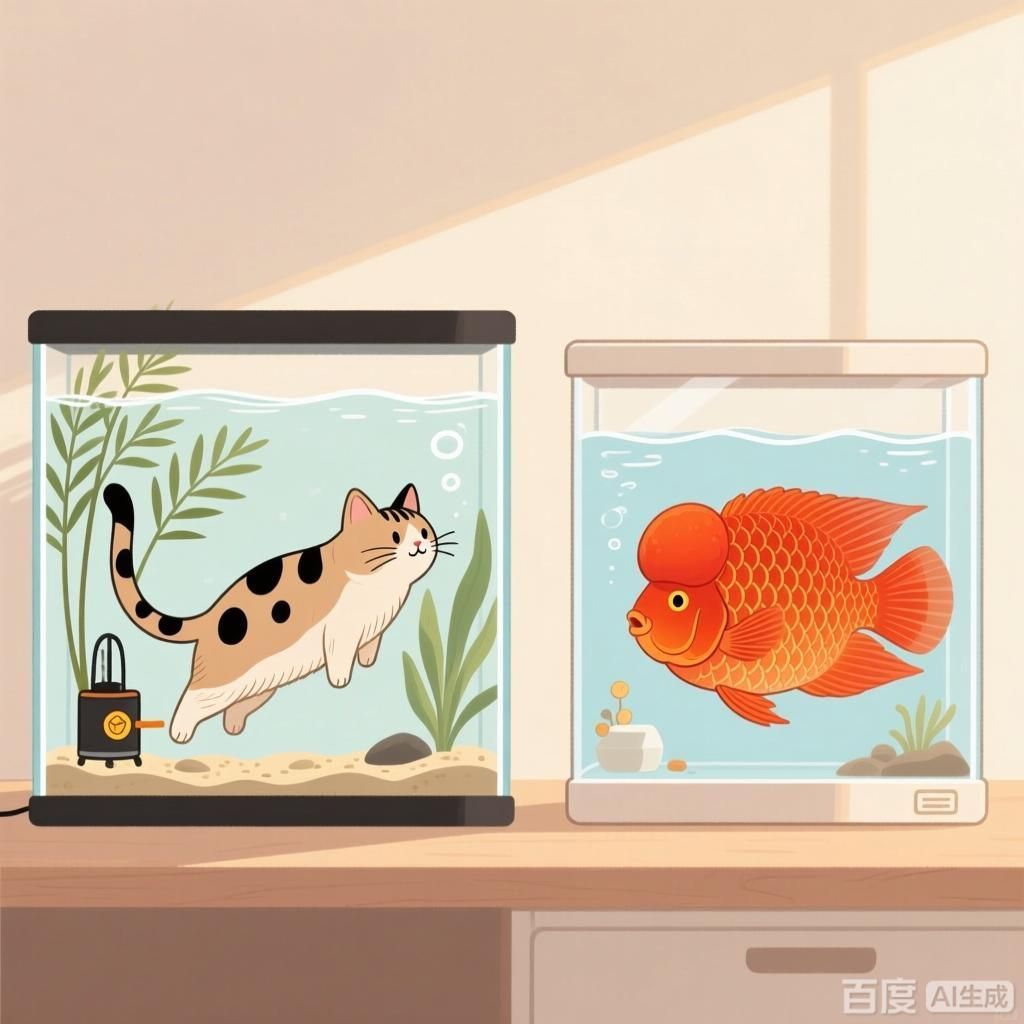 招財貓魚和羅漢魚哪個更適合新手，招財貓魚和羅漢魚哪個更適合新手，招財貓魚和羅漢魚哪個更有趣