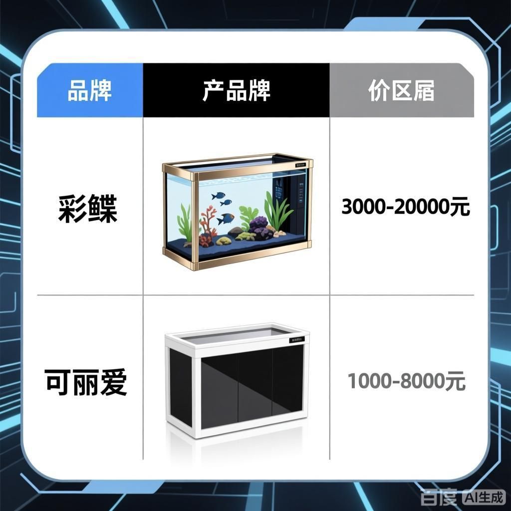 彩鰈、可麗愛等品牌的價格范圍是多少？，彩鰈,可麗愛等品牌的價格范圍是多少？