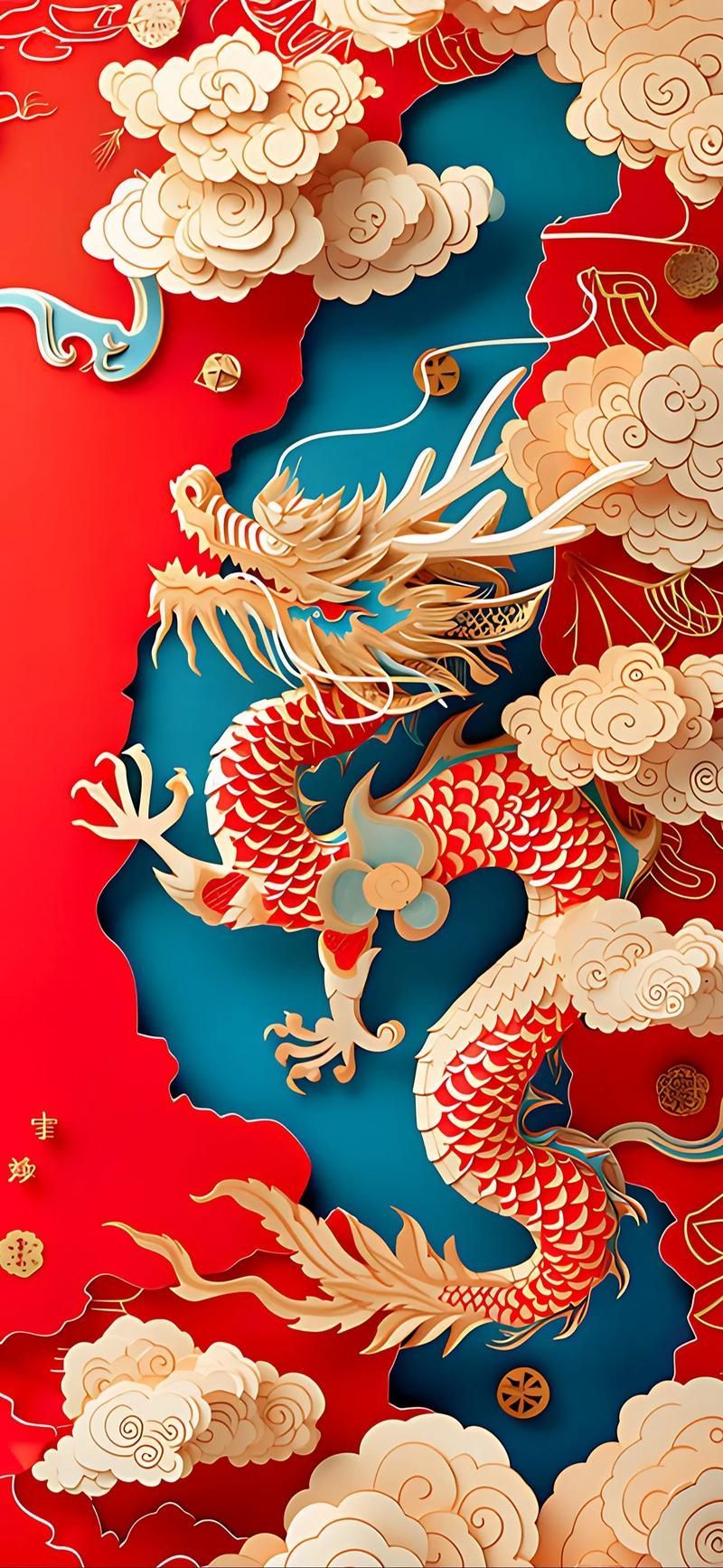 推薦一些適合手機(jī)的紅龍魚壁紙