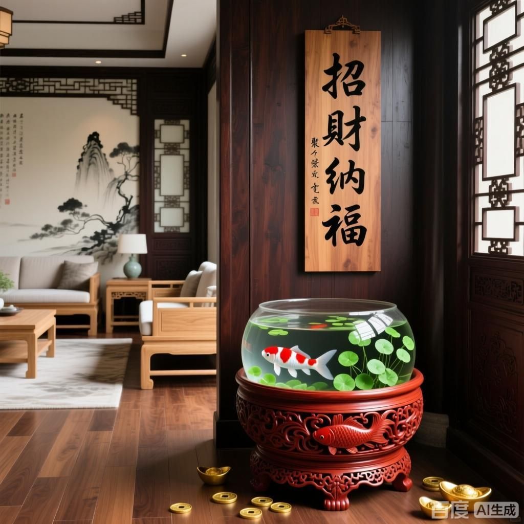魚缸在風(fēng)水中的多重作用，詳解魚缸在風(fēng)水中的多重作用