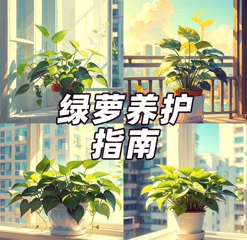 綠蘿多久澆一次水合適，綠蘿多久澆一次水合適,綠蘿澆水指南橙子宥米心不慌