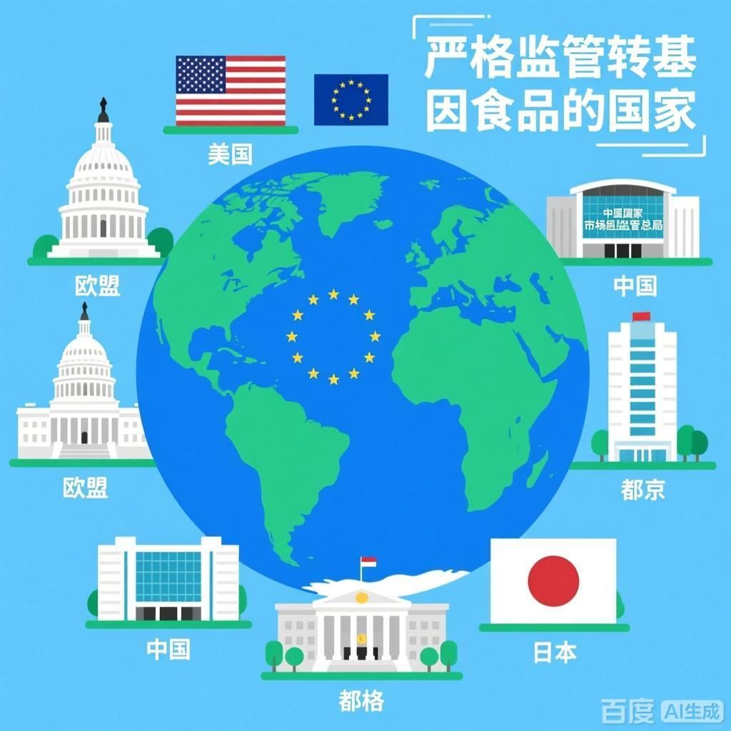 有哪些國家嚴格監(jiān)管轉(zhuǎn)基因食品