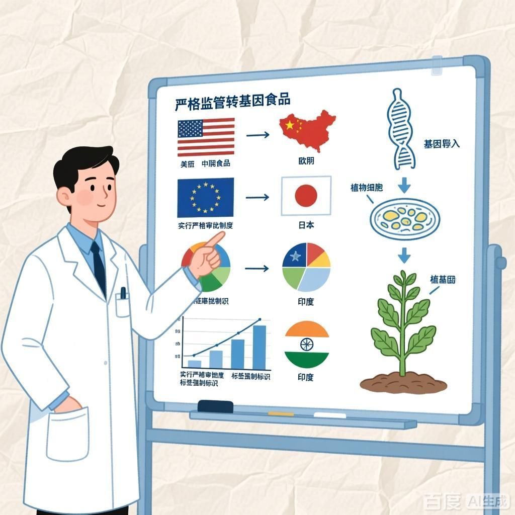 有哪些國家嚴格監(jiān)管轉(zhuǎn)基因食品