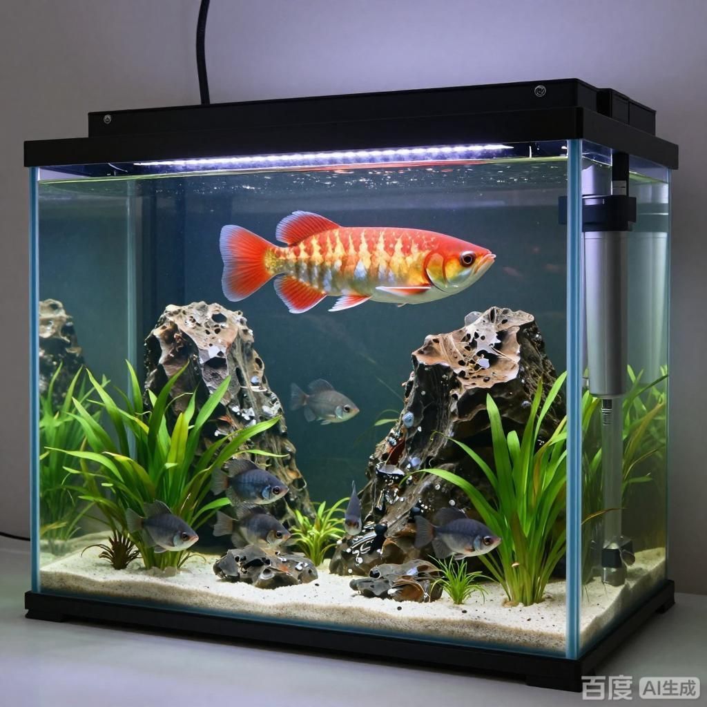 招財(cái)貓魚(yú)和龍魚(yú)混養(yǎng)需要多大的水族箱，招財(cái)貓魚(yú)和龍魚(yú)混養(yǎng)有哪些注意事項(xiàng)，