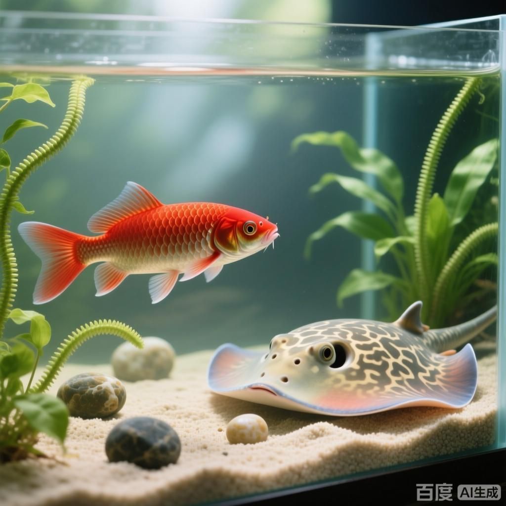 紅龍魚和魟魚如何搭配，紅龍魚和魟魚如何搭配才能和諧共處紅龍魚和魟魚的搭配