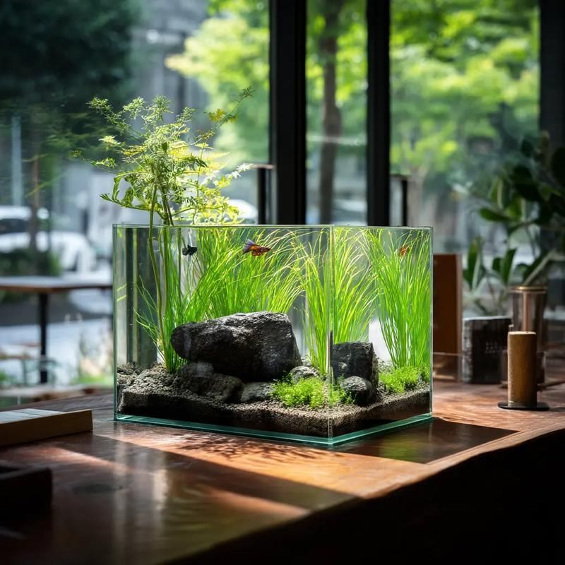 能否提供一張更詳細的飼養缸布置圖，一張詳細的飼養缸布置圖可以提供一張更詳細的飼養缸布置圖