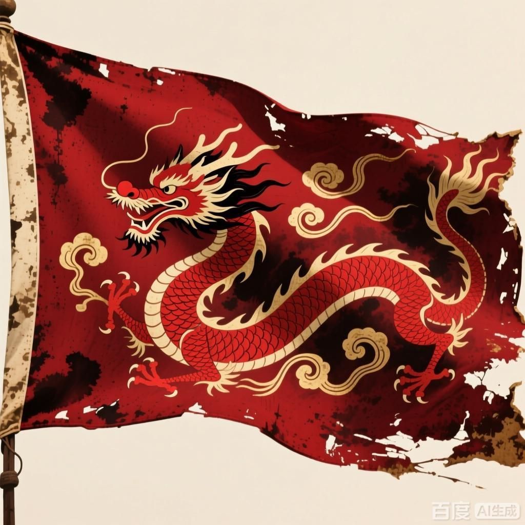 有沒有紅龍旗的設計案例，4款紅龍旗設計案例