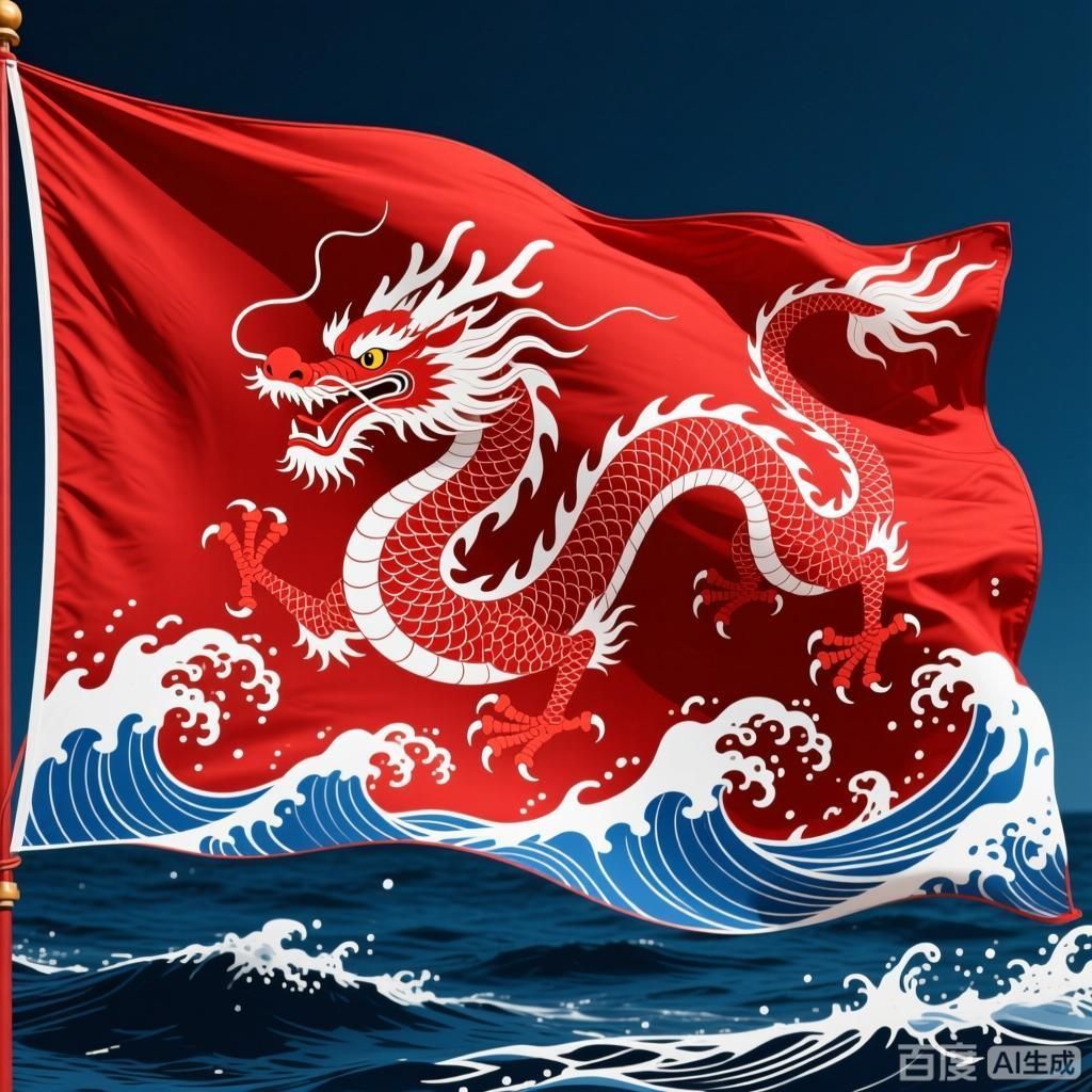 有沒有紅龍旗的設計案例，4款紅龍旗設計案例