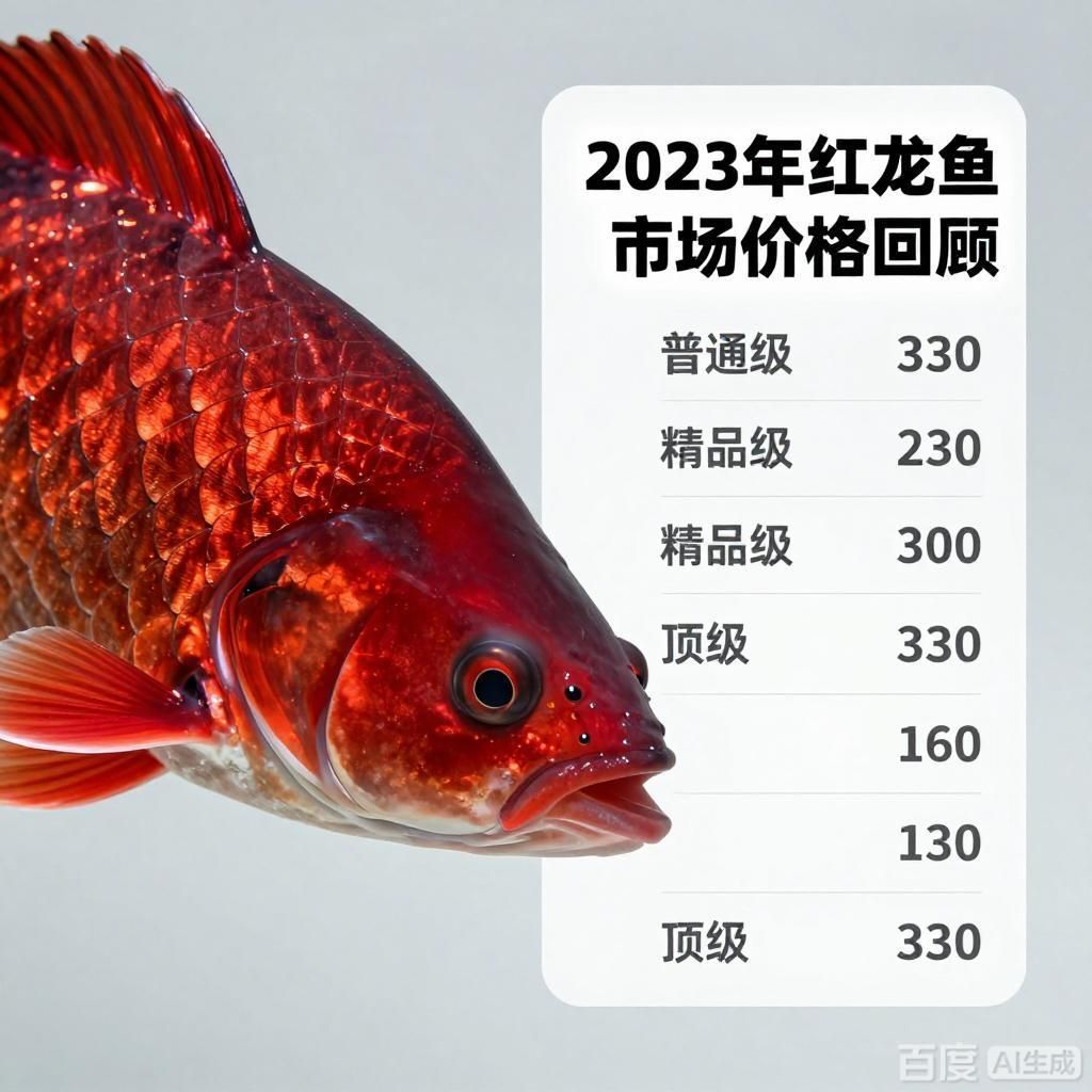 2023年紅龍魚(yú)市場(chǎng)價(jià)格回顧