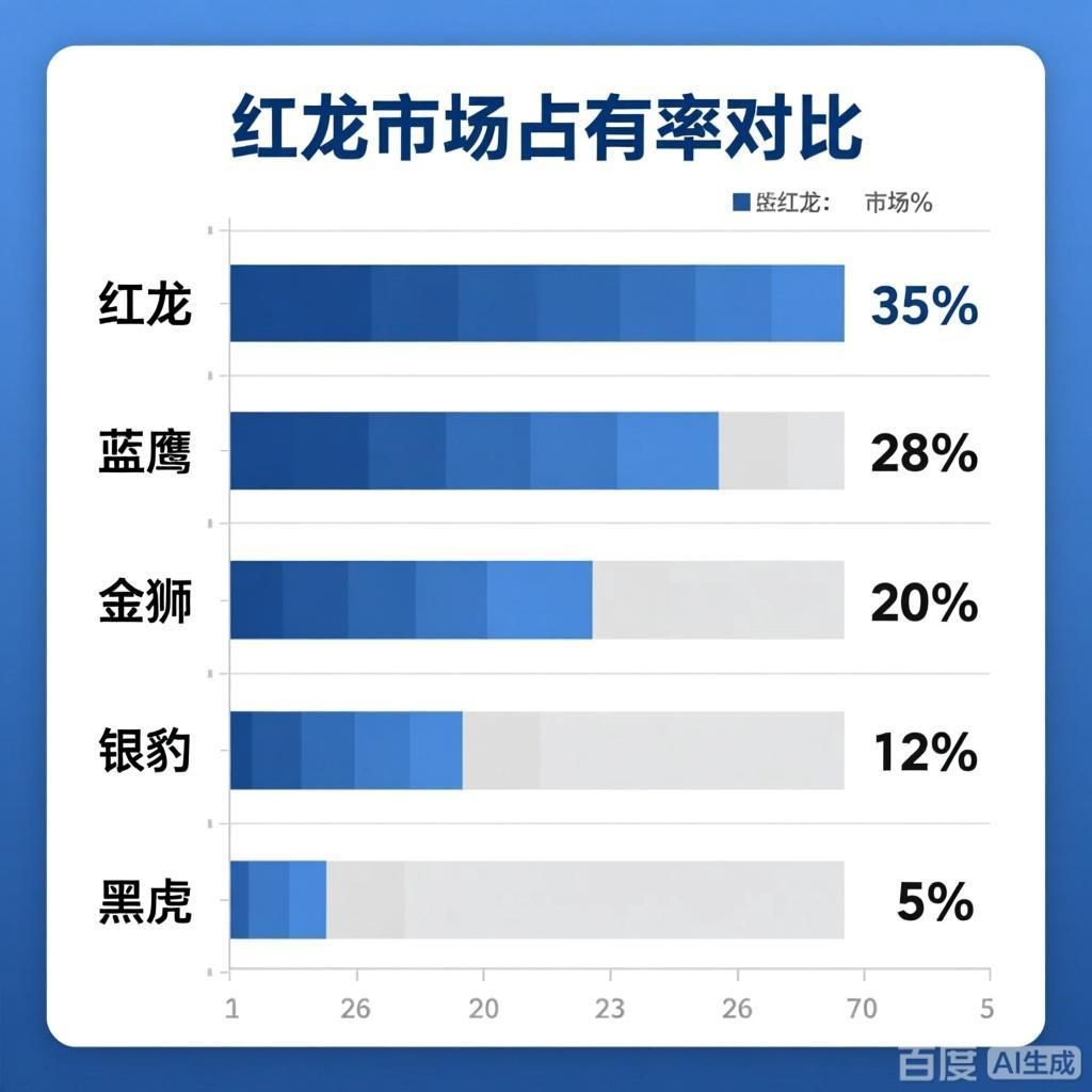 紅龍市場占有率，紅龍市場占有率分析