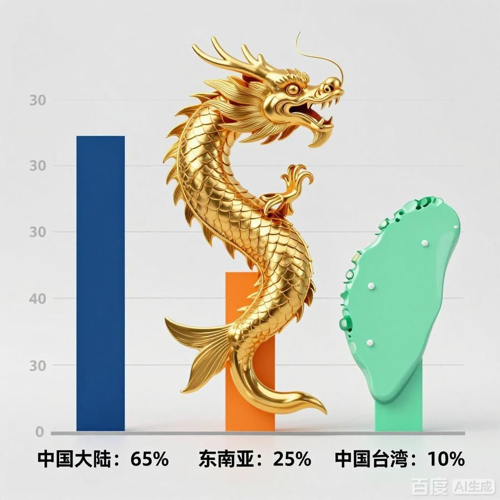 金龍魚在哪些地區(qū)市場份額最高？，金龍魚在華南地區(qū)市場份額最高20%以上