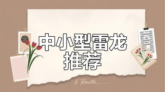 中型雷龍魚推薦哪種魚