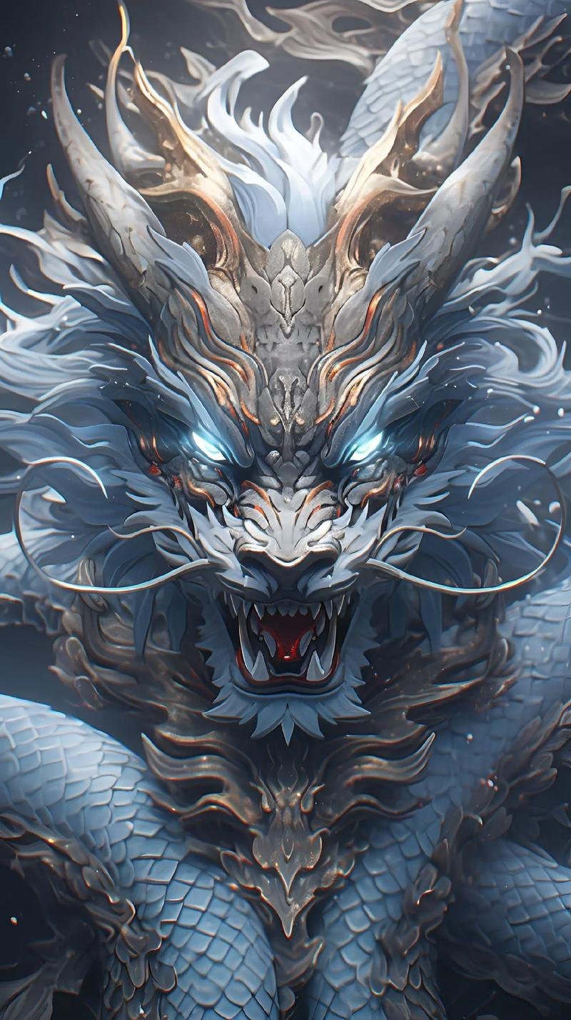 會動的龍動態壁紙大全，“會動的龍動態壁紙大全”匯聚了豐富多樣的動態龍主題桌面資源