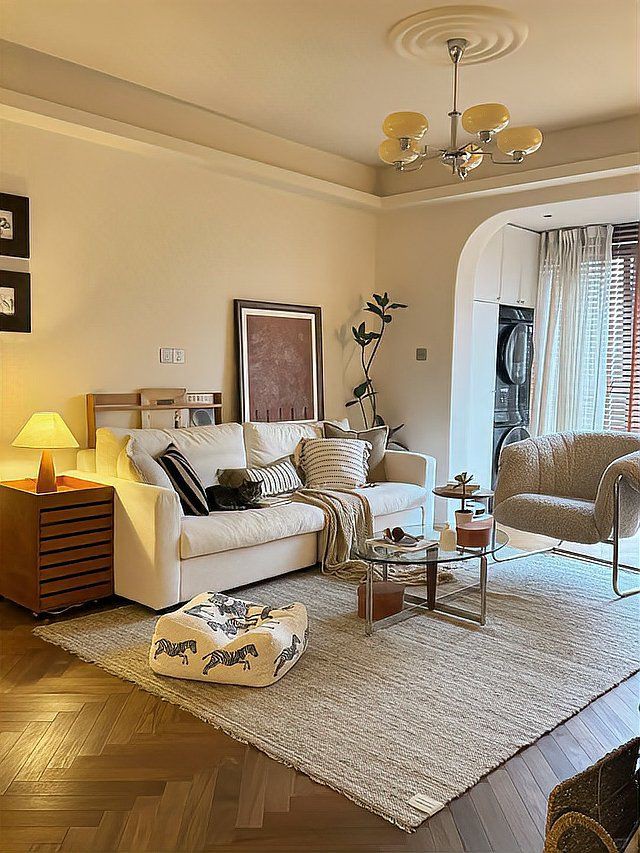 客廳圖片100張【18個客廳設計靈感合集，溫馨原木風,輕奢藝術范】 客廳圖片100張【18個客廳設計靈感合集，溫馨原木風,輕奢藝術范】 龍魚百科 第28張