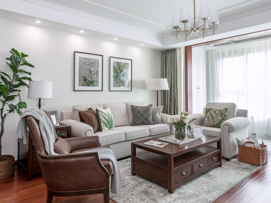 客廳圖片100張【18個客廳設計靈感合集，溫馨原木風,輕奢藝術范】 客廳圖片100張【18個客廳設計靈感合集，溫馨原木風,輕奢藝術范】 龍魚百科 第18張