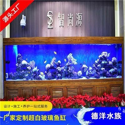 玻璃海鮮魚缸批發：宿遷市大型超市玻璃魚缸批發價格