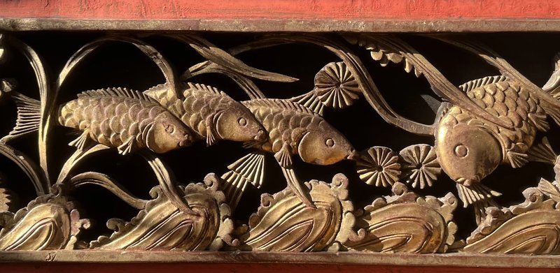 有哪些著名的木雕魚作品【樂清黃楊木雕作品亮相大阪世博會】