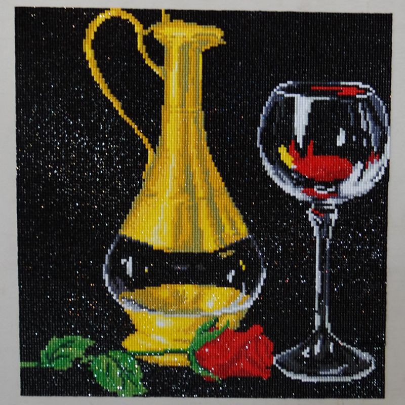 滿鉆鉆石畫成品圖片：2025新款鉆石畫貼滿鉆后我家客廳直接變藝術館