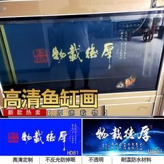 如何選擇適合我的龍魚缸壁紙？：魚缸背景怎么選，選什么樣的好