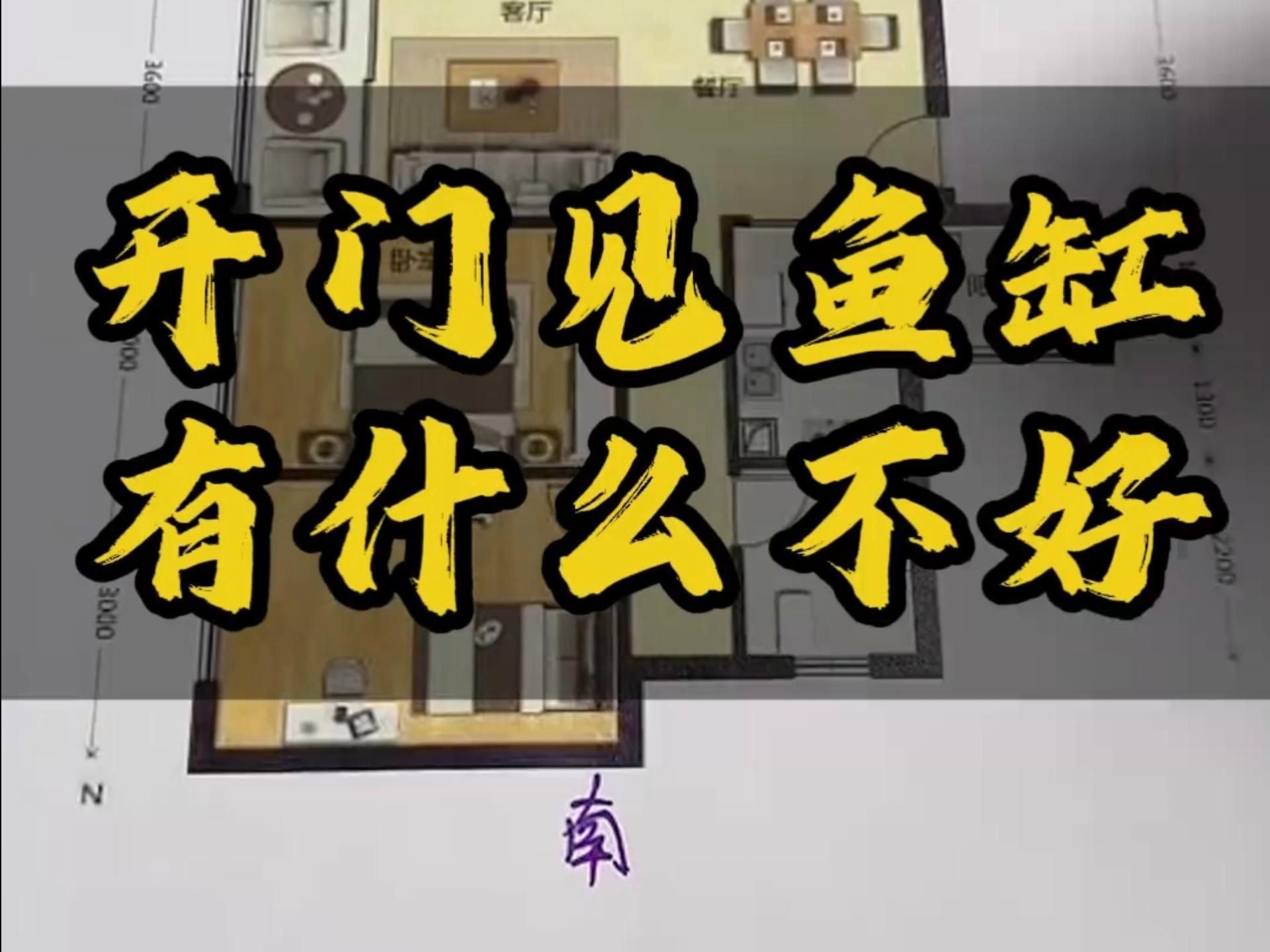 開門見魚缸的化解方法：開門見魚缸在風水上存在較多爭議