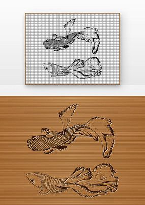 人工雕刻魚圖片：“人工雕刻魚圖片”展現了傳統手工藝與藝術創作的精妙融合