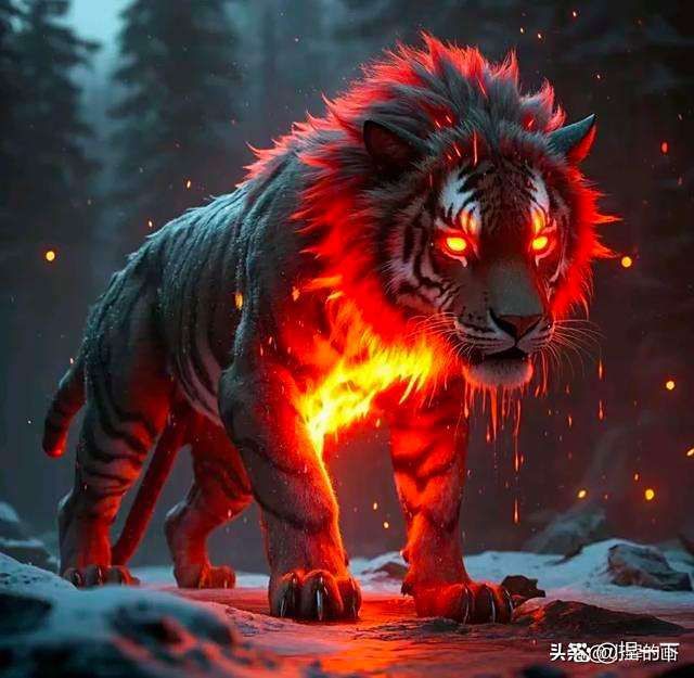 烈焰虎的照片：《精靈寶可夢》之烈焰老虎