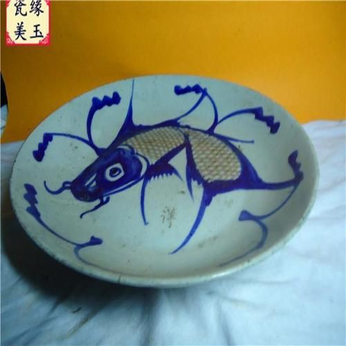 民國魚盤圖片：民國魚盤圖像鑒賞