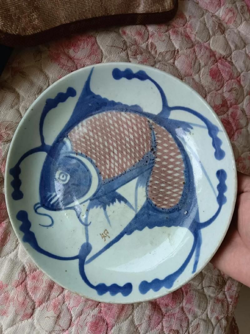 民國魚盤圖片：民國魚盤圖像鑒賞