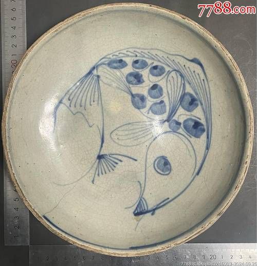 民國魚盤圖片：民國魚盤圖像鑒賞