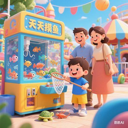 撈魚俠機器多少錢一臺：撈金魚撈蝦撈烏龜,新奇玩法娛樂熱潮
