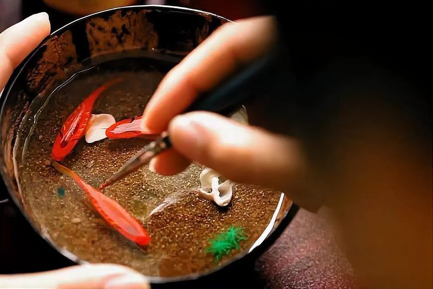 中國畫金龍魚第一人：劉千碩——中國畫金龍魚畫法的奠基人