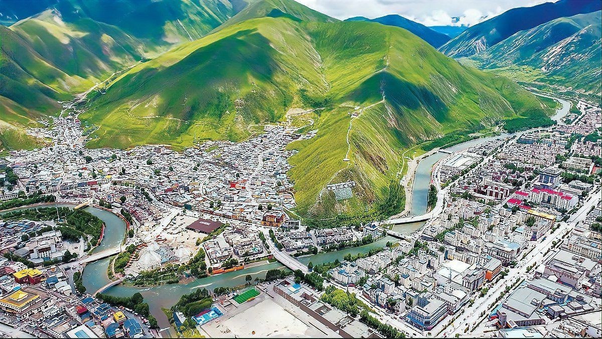 玉樹藏族自治州水族批發市場：玉樹藏族自治州從生態綠地中“長”出的高原小城